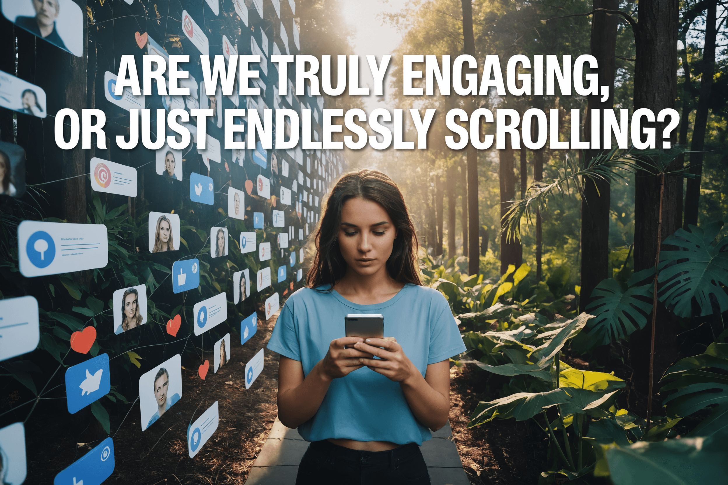 The Social Media Balancing Act: Connection vs. Consumption in 2025